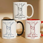 Forever-&-Always-Couple-Anniversary-Gifts-Custom-Name-&-Date-Personalized-Mug-1