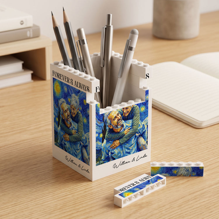 Forever-&-Always-Custom-Photo-Van-Gogh-Art-Gifts-For-Him-Personalized-Pen-Holder-3