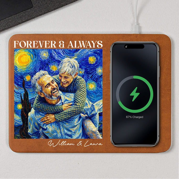 Forever-&-Always-New-Version-Custom-Photo-Van-Gogh-Art-Gift-For-Him-Her-Personalized-Charging-Pad-2