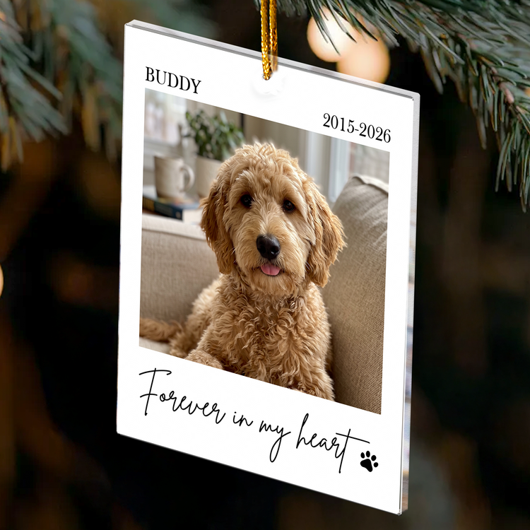 Forever-In-Our-Hearts-Custom-Photo-Pet-Loss-Christmas-Gifts-Personalized-Ornament-6