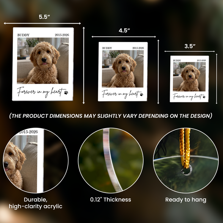 Forever-In-Our-Hearts-Custom-Photo-Pet-Loss-Christmas-Gifts-Personalized-Ornament-7