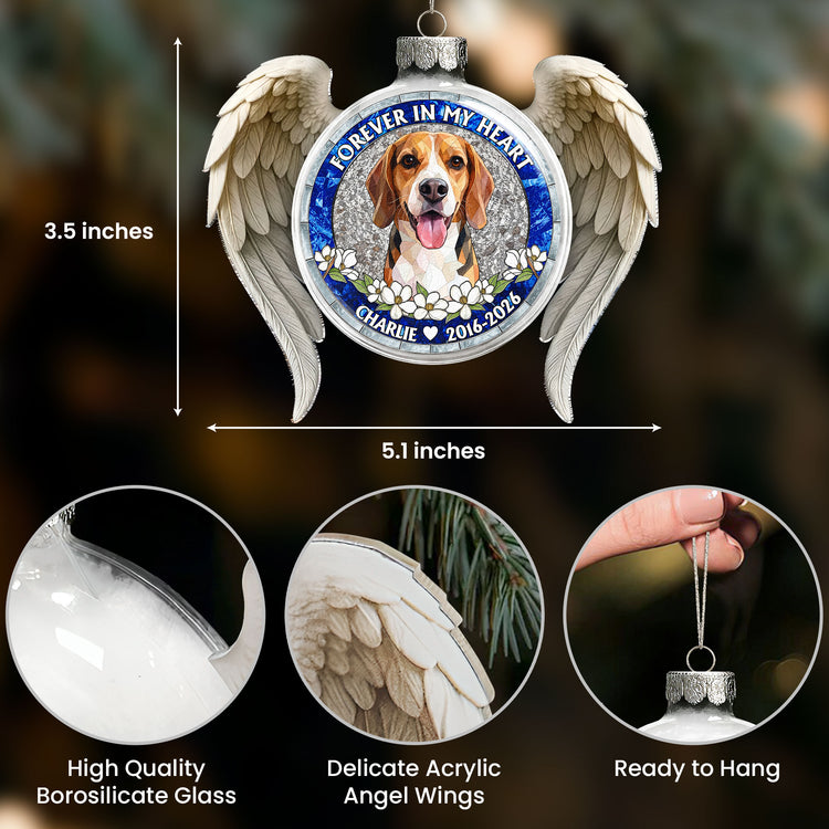 Forever-In-Our-Hearts-Custom-Photo-Pet-Loss-Stained-Glass-Art-Personalized-Ornament-4