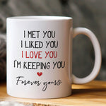 Forever-Yours-Custom-Photo-Sketch-Line-Art-Anniversary-Gift-For-Him-Her-Personalized-Mug-2