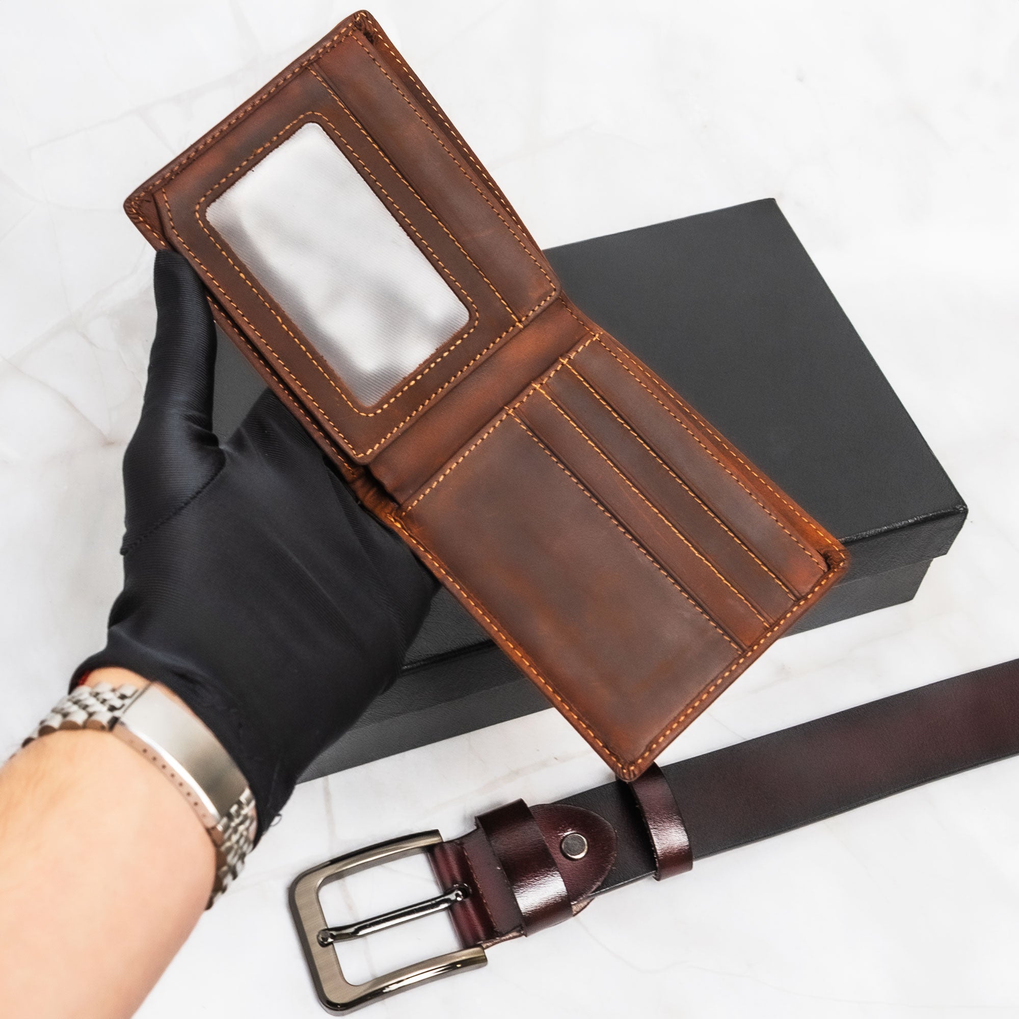 Forget Father's Day - Father's Day Leather Gift Box Set