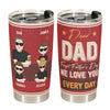 Forget Father&#39;s Day We Love You Every Day - Personalized Tumbler Cup