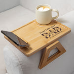 Forget-Father'S-Day-We-Love-You-Every-Day-Personalized-Wooden-Couch-Arm-Table-5