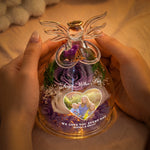 Forget-Mothers-Day-We-Love-You-Every-Day-Personalized-Flower-In-Glass-Angel-Figurines-3