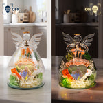 Forget-Mothers-Day-We-Love-You-Every-Day-Personalized-Flower-In-Glass-Angel-Figurines-5