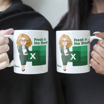 Freak In The Sheets - Personalized Mug