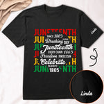 Freedom Day Juneteenth - Personalized Shirt