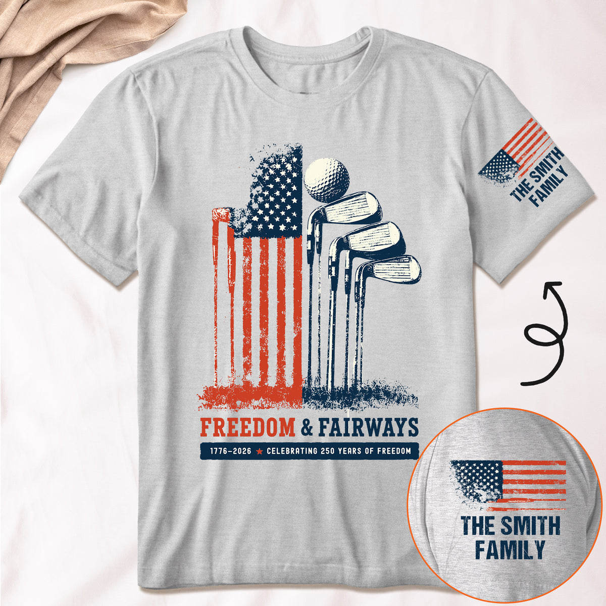 Freedom-&-Fairways-Golf-Lovers-Gifts-For-Him,-Celebrating-250-Years-Of-Freedom-Personalized-Shirt-4