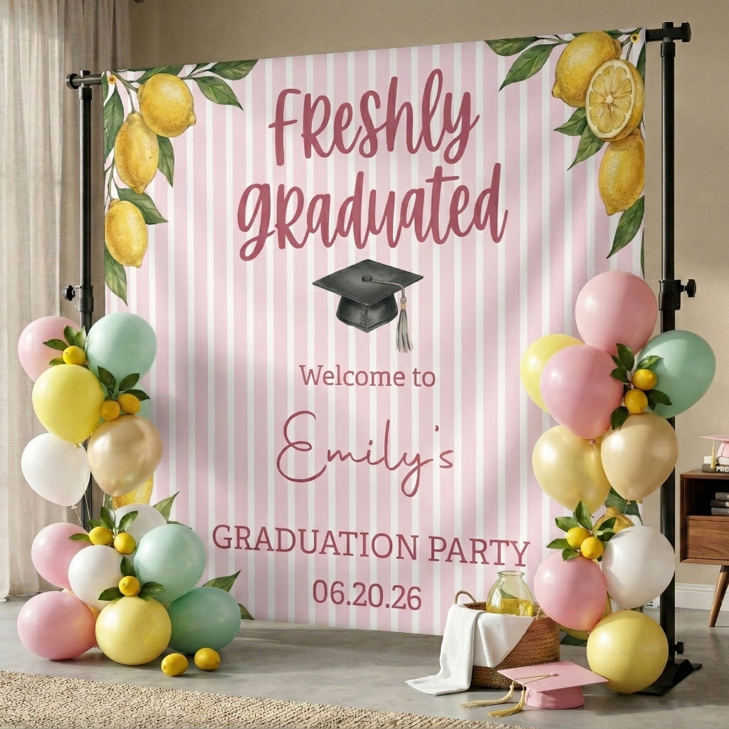 Freshly-Graduated-Graduation-Party-Personalized-Backdrop-1
