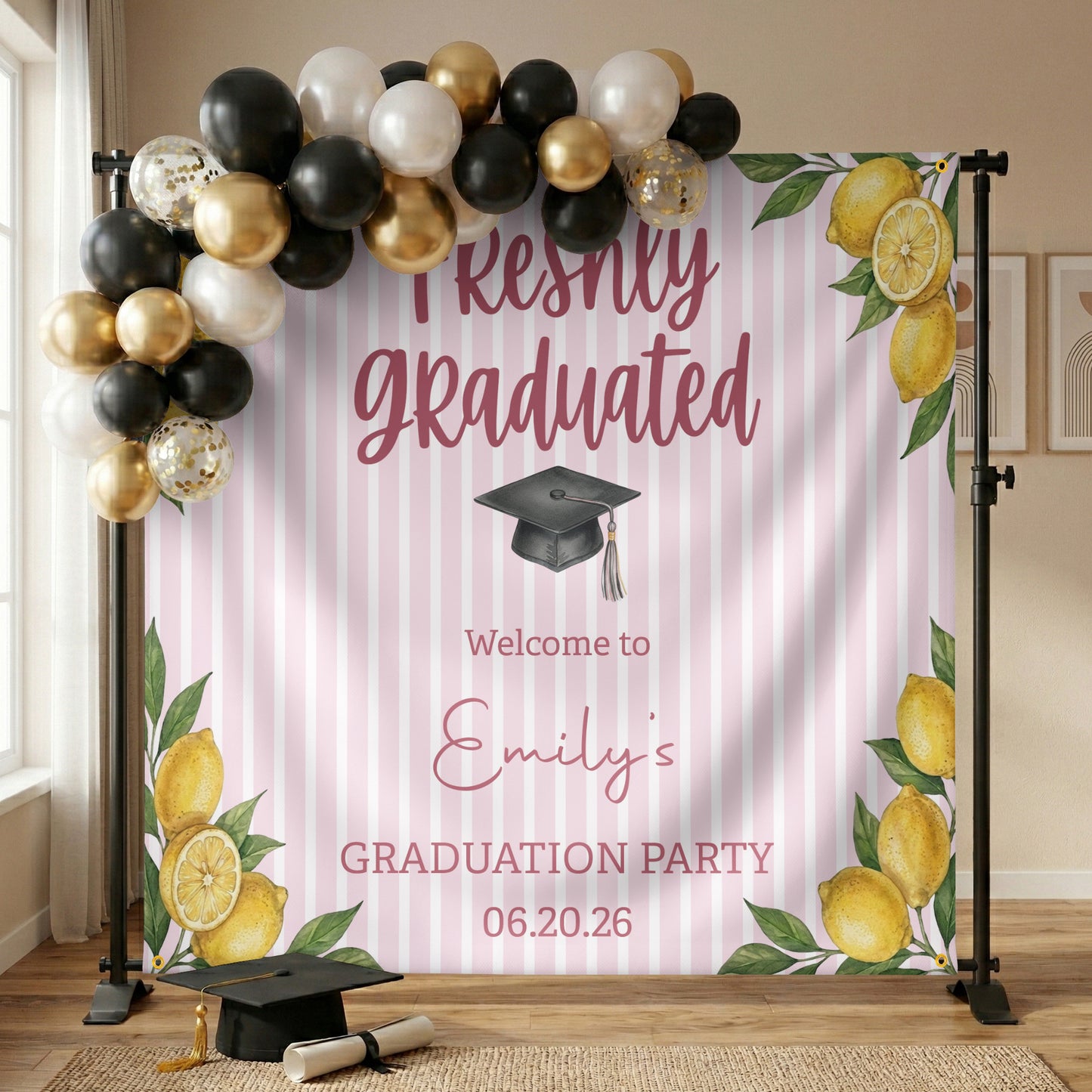 Freshly-Graduated-Graduation-Party-Personalized-Backdrop-2