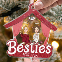 Friends - Besties Forever - Ver 2 - Personalized Acrylic Ornament