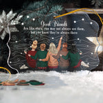 Friends Like Star - Thank You Gifts For Friends, Sisters - Personalized Acrylic Ornament - Gift For Friend