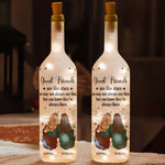 Friends Like Star - Thank You Gifts For Friends, Sisters - Personalized Bottle Lamp