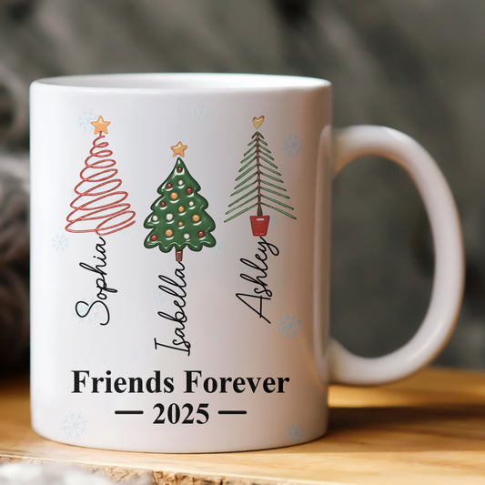 Friends, Family Tree Names - Personalized Mug
