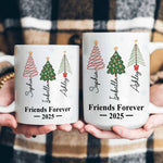 Friends, Family Tree Names - Personalized Mug