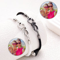 Friendship Gifts Idea Besties Forever - Custom Photo Projection Bracelets