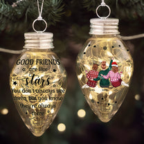 Friendship Thank You Gift Light Up Christmas Tree - Personalized LED Christmas Light