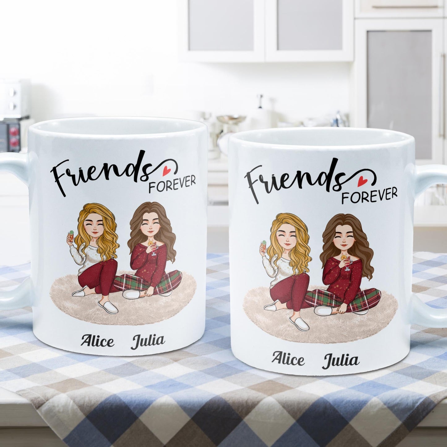 Friendship Forever - Personalized Mug