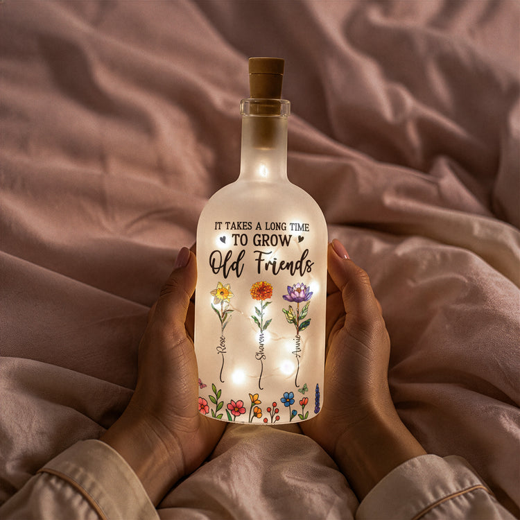 Friendship-Gifts-Birth-Flowers-It-Takes-A-Long-Time-Personalized-Bottle-Lamp-3