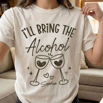 Friendship-I'll-Bring-The-Funny-Group-Tee-Personalized--Comfort-Tee 3