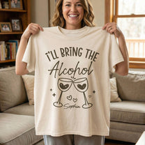Friendship-I'll-Bring-The-Funny-Group-Tee-Personalized--Comfort-Tee 4