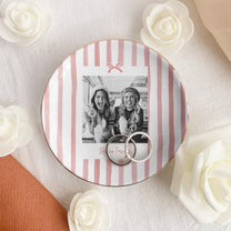 Friendship-Thank-You-Gift-Custom-Photo-&-Message,-Ceramic-Trinket-Tray-Stripe-With-Bow-Personalized-Jewelry-Dish2