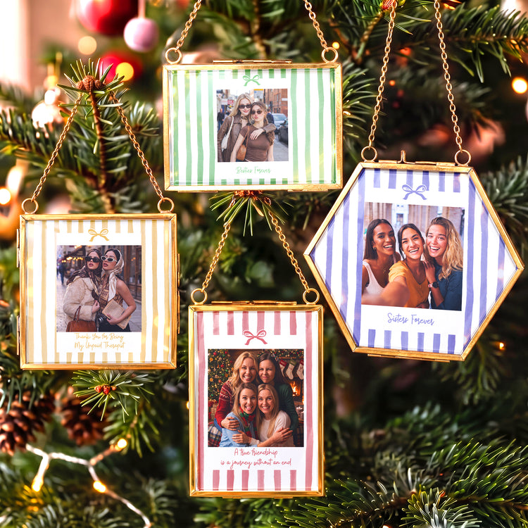 Friendship-Thank-You-Gift-Custom-Photo-&-Message-Stripe-With-Bow-Frame-Personalized-Ornament-1