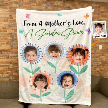 From A Mother's Love - Personalized Photo Blanket