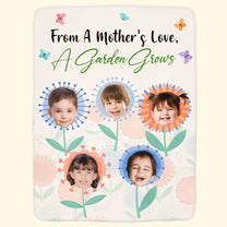 From A Mother's Love - Personalized Photo Blanket