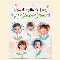 From A Mother's Love - Personalized Photo Blanket