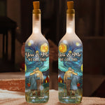 You & Me We Got This Starry Night Anniversary Gifts - Personalized Bottle Lamp