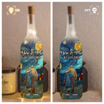 You & Me We Got This Starry Night Anniversary Gifts - Personalized Bottle Lamp
