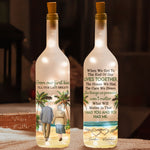 From Our First Kiss Till Our Last Breath I Had You You Had Me - Personalized Bottle Lamp