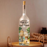From Our First Kiss Till Our Last Breath - Personalized Bottle Lamp