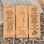 From Our First Kiss Till Our Last Breath - Personalized Wooden Plaque