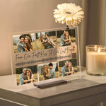From Our First Kiss Till Our Last Breath Qr Code - Personalized Acrylic Photo Plaque
