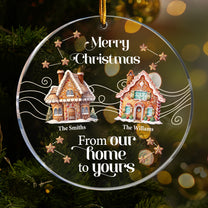 From Our Home To Yours - Personalized Acrylic Ornament