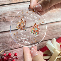 From Our Home To Yours - Personalized Acrylic Ornament