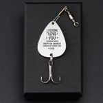 From The Greatest Catch Of Your Life - Personalized Fishing Lure Keychain