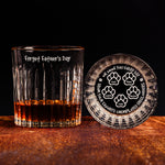 From Your Favorite Unemployed Freeloader Dog Dad - Personalized Engraved Whiskey Glass