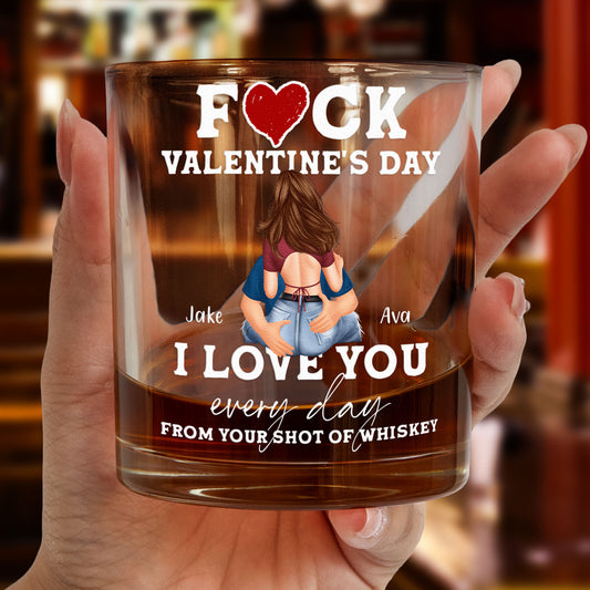 From Your Shot Of Whiskey - Personalized Whiskey Glass