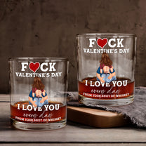 From Your Shot Of Whiskey - Personalized Whiskey Glass