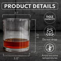 From Your Shot Of Whiskey - Personalized Whiskey Glass