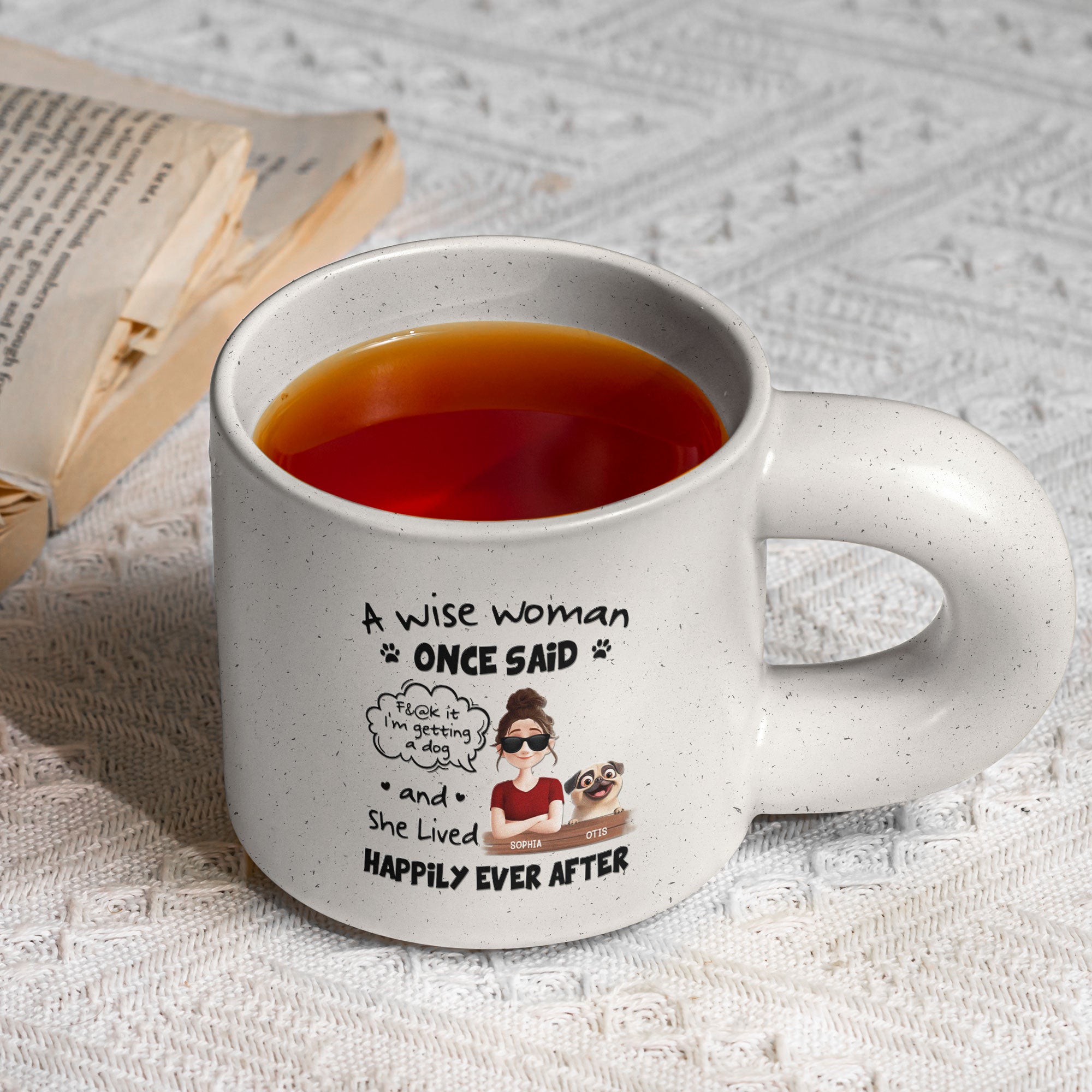 Fuck It I'm Getting Dogs - Personalized Chunky Mug