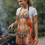 Funny Apron 3D Bikini Silly Gifts For Her, Wife, Coworker, Friend - Personalized Apron