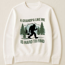 Funny Bigfoot For Dad, Grandpa, Men, Him - Personalized Shirt
