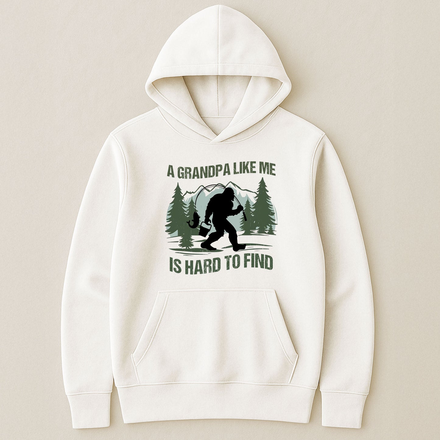 Funny Bigfoot For Dad, Grandpa, Men, Him - Personalized Shirt